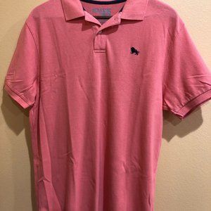 Old Navy Mens Regular Fit Polo Salmon Color 100% Cotton Size Medium